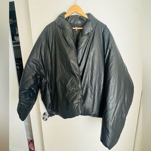 Yeezy Oversized Black Puffer Jacket